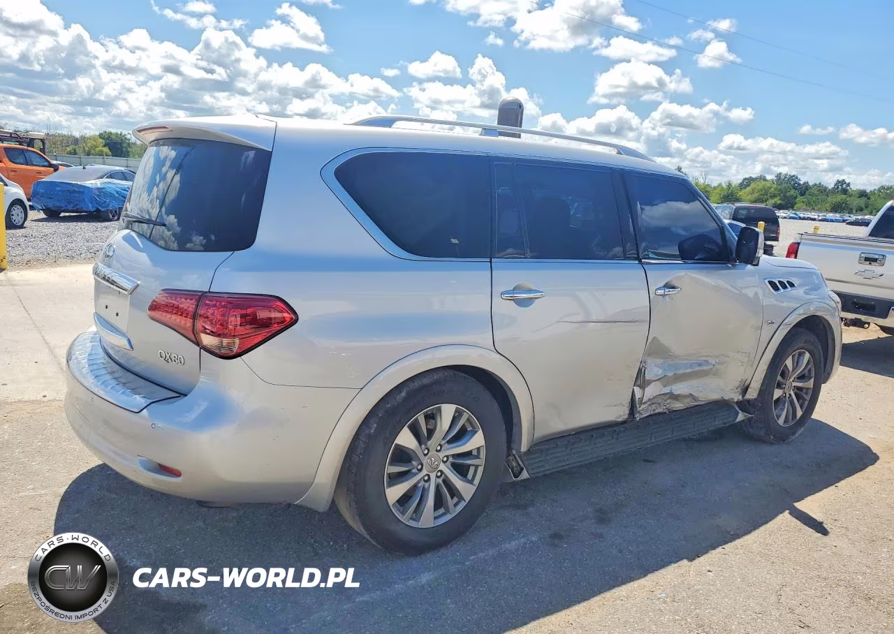 2016 Infiniti Qx80 Base VIN:JN8AZ2NF4G9613316 - 3