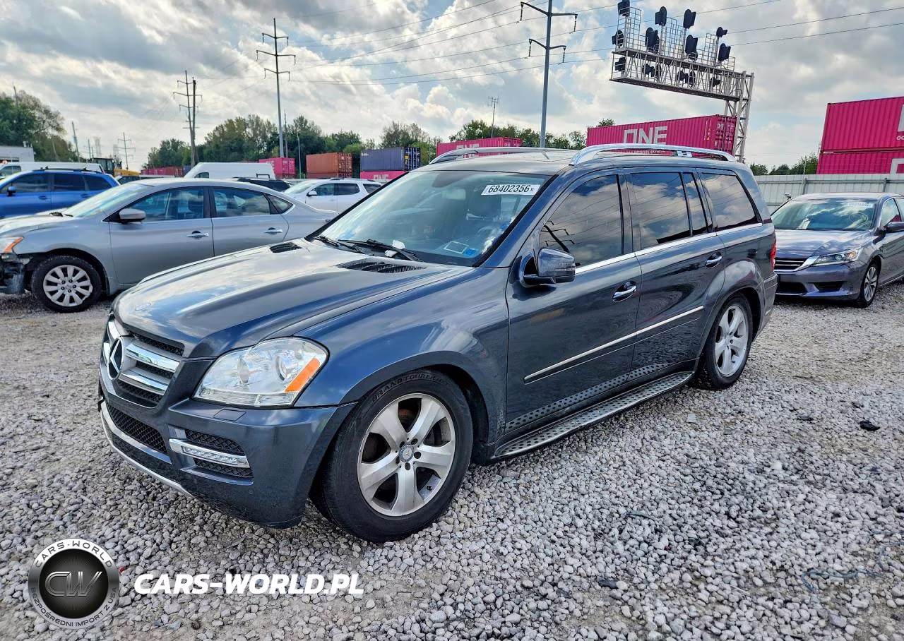 2012 Mercedes-Benz Gl 450 4Matic VIN:4JGBF7BEXCA791107 - 1