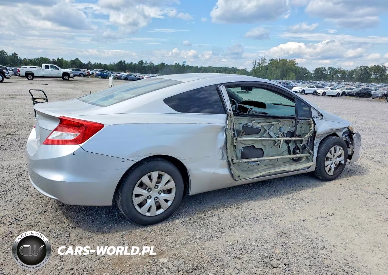 2012 Honda Civic Lx VIN:2HGFG3B52CH542900 - 3