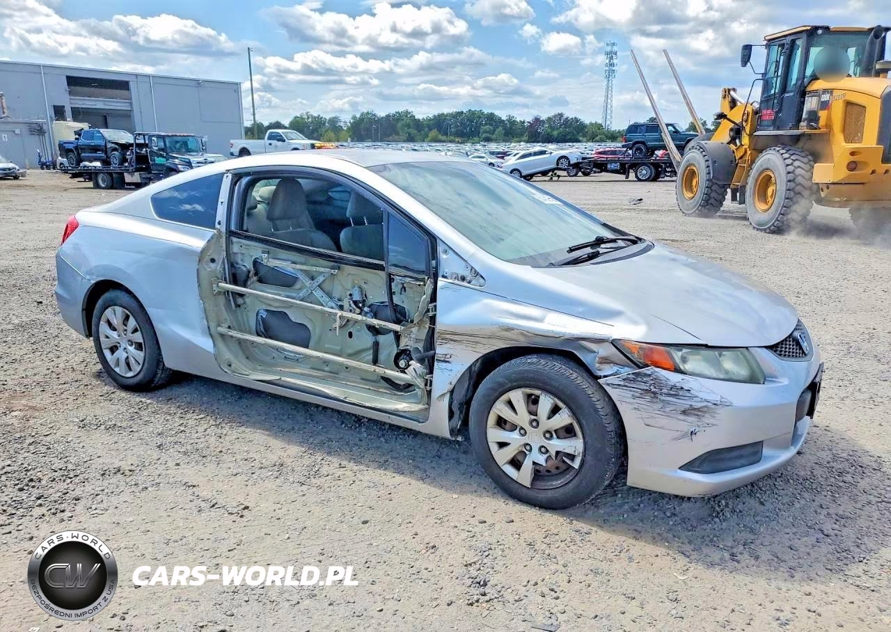 2012 Honda Civic Lx VIN:2HGFG3B52CH542900 - 4