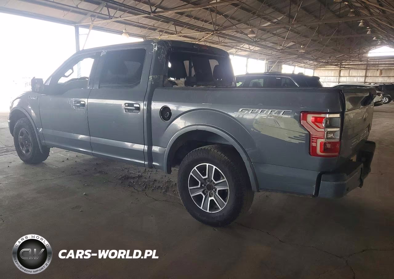 2019 Ford F150 Supercrew VIN:1FTEW1E43KKE63893 - 2