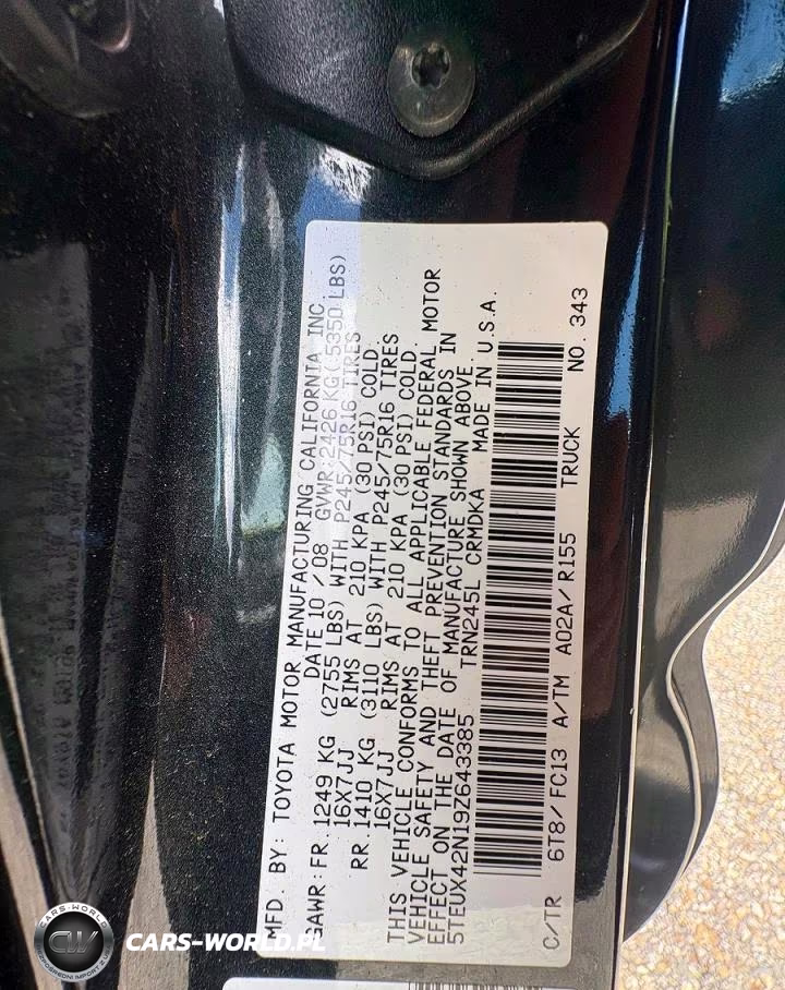 2009 Toyota Tacoma Access Cab VIN:5TEUX42N19Z643385 - 10