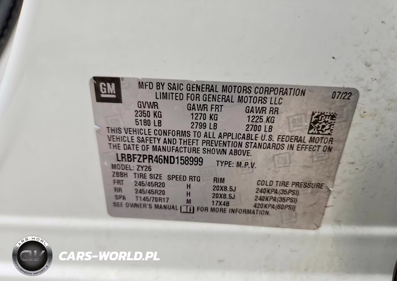 2022 Buick Envision Essence VIN:LRBFZPR46ND158999 - 13