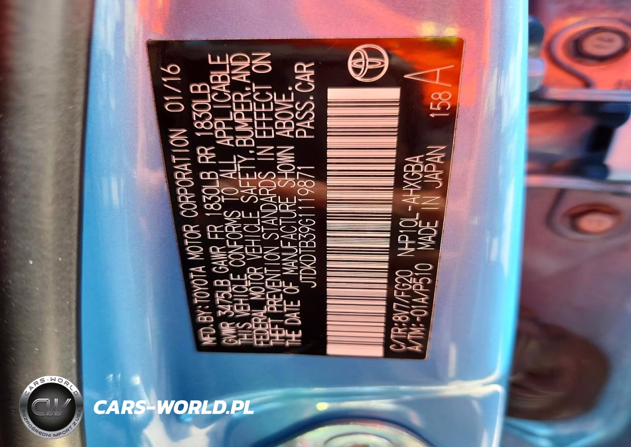 2016 Toyota Prius C Three VIN:JTDKDTB39G1119871 - 12