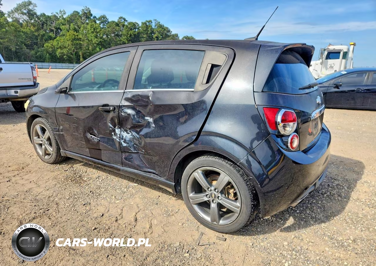 2013 Chevrolet Sonic Rs VIN:1G1JG6SB7D4173717 - 2