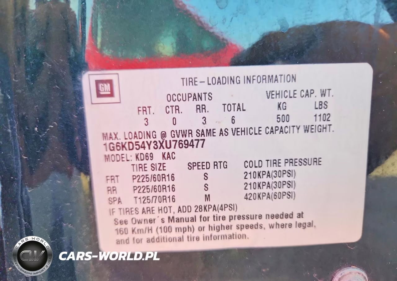 1999 Cadillac Deville VIN:1G6KD54Y3XU769477 - 12