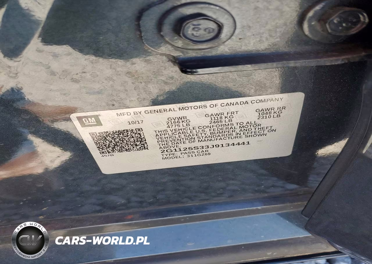 2018 Chevrolet Impala Premier VIN:2G1125S33J9134441 - 13