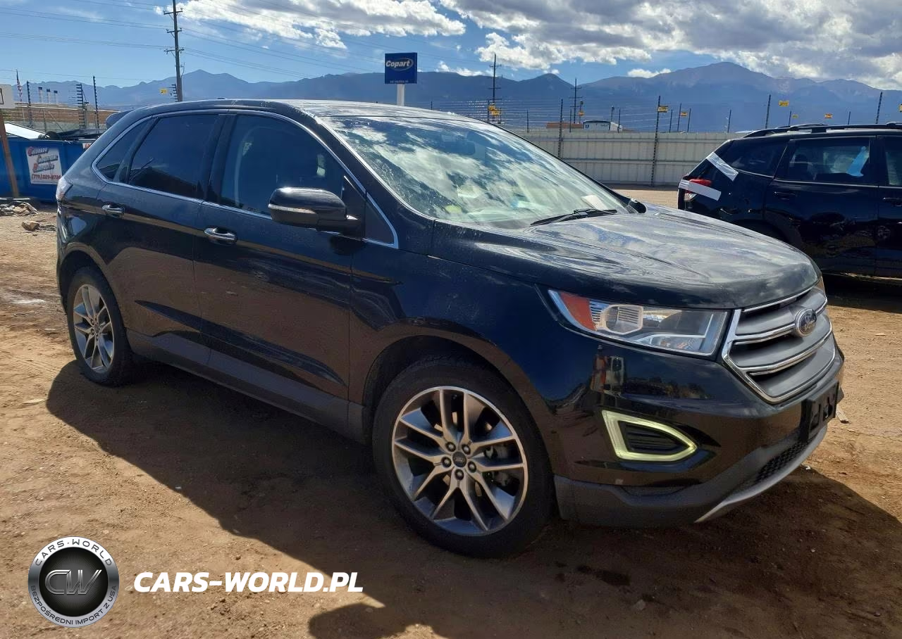 2015 Ford Edge Titanium VIN:2FMTK3K96FBB92399 - 4