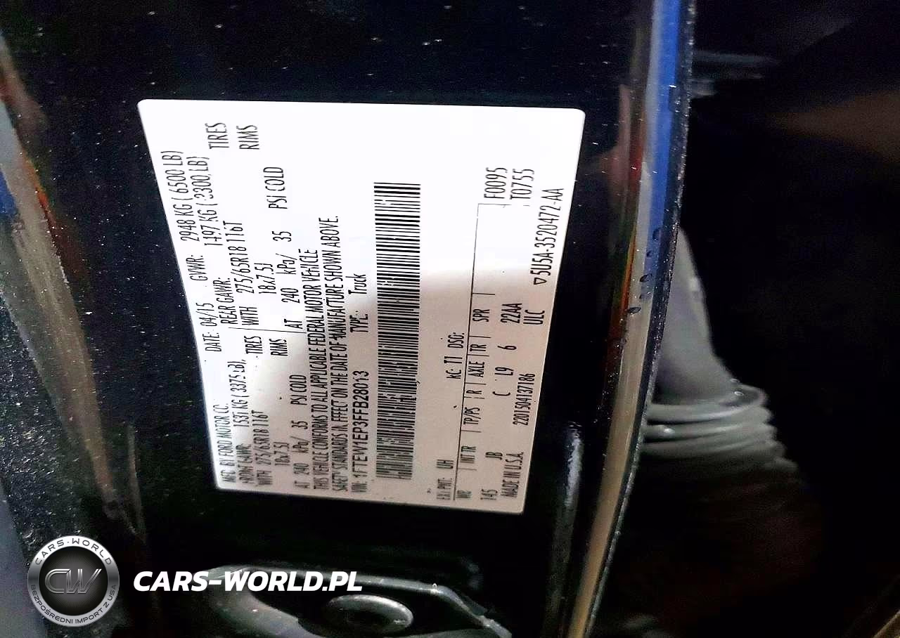 2015 Ford F150 Supercrew VIN:1FTEW1EP3FFB28013 - 12