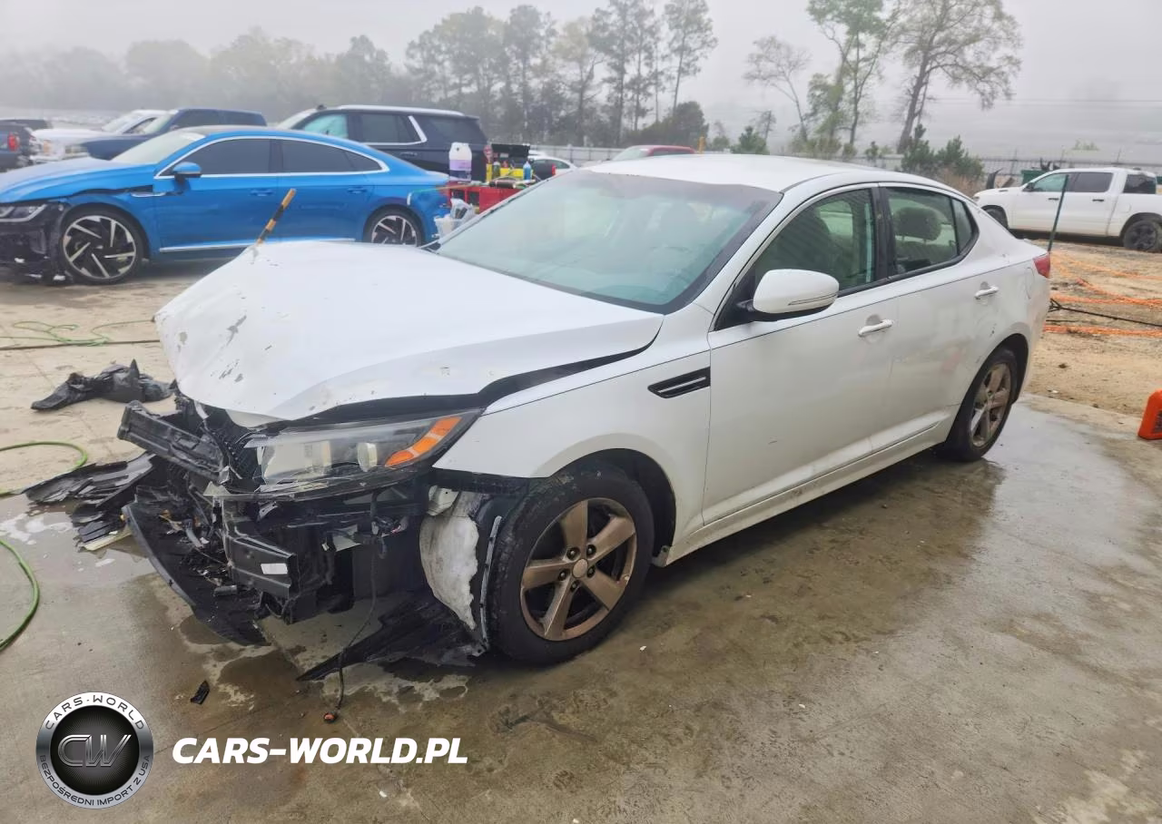 2014 Kia Optima Lx VIN:5XXGM4A70EG271894 - 1
