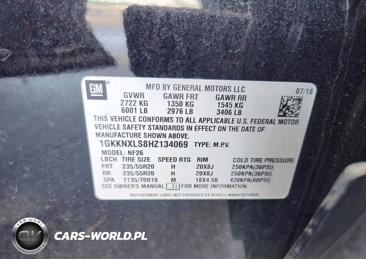 2017 GMC Acadia Denali VIN:1GKKNXLS8HZ134069 - 13