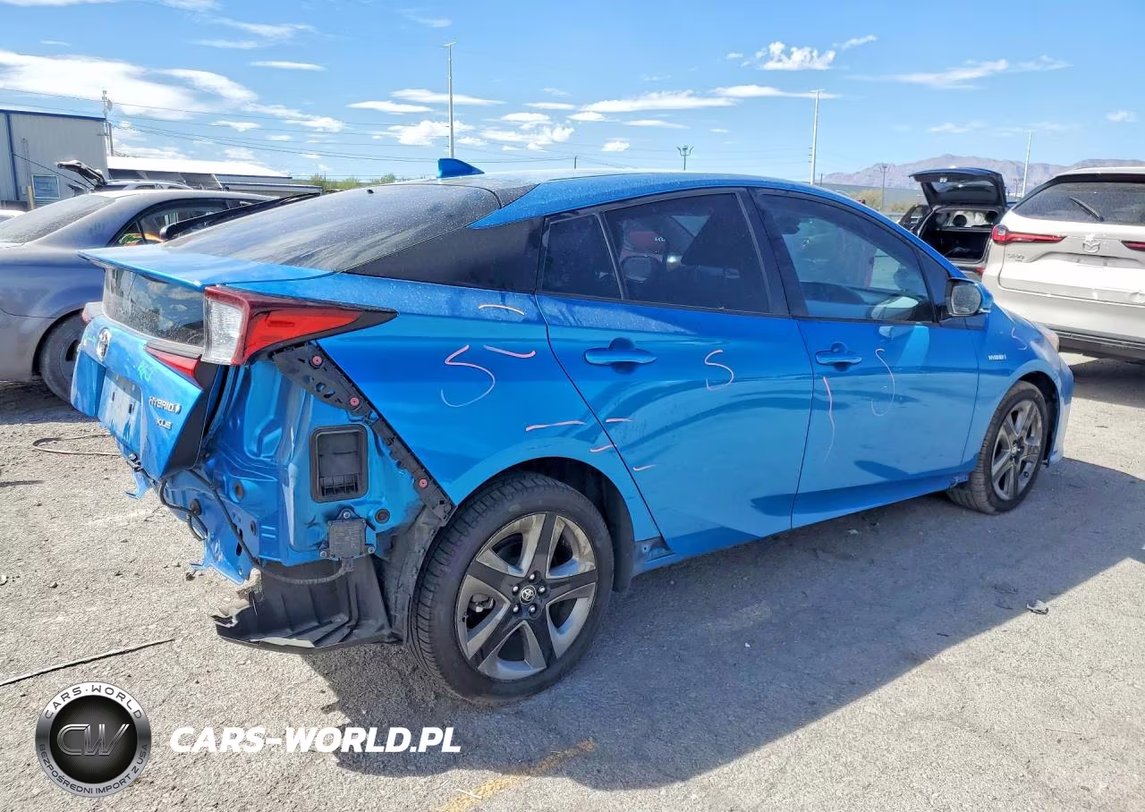 2019 Toyota Prius Xle VIN:JTDKARFU2K3071884 - 3