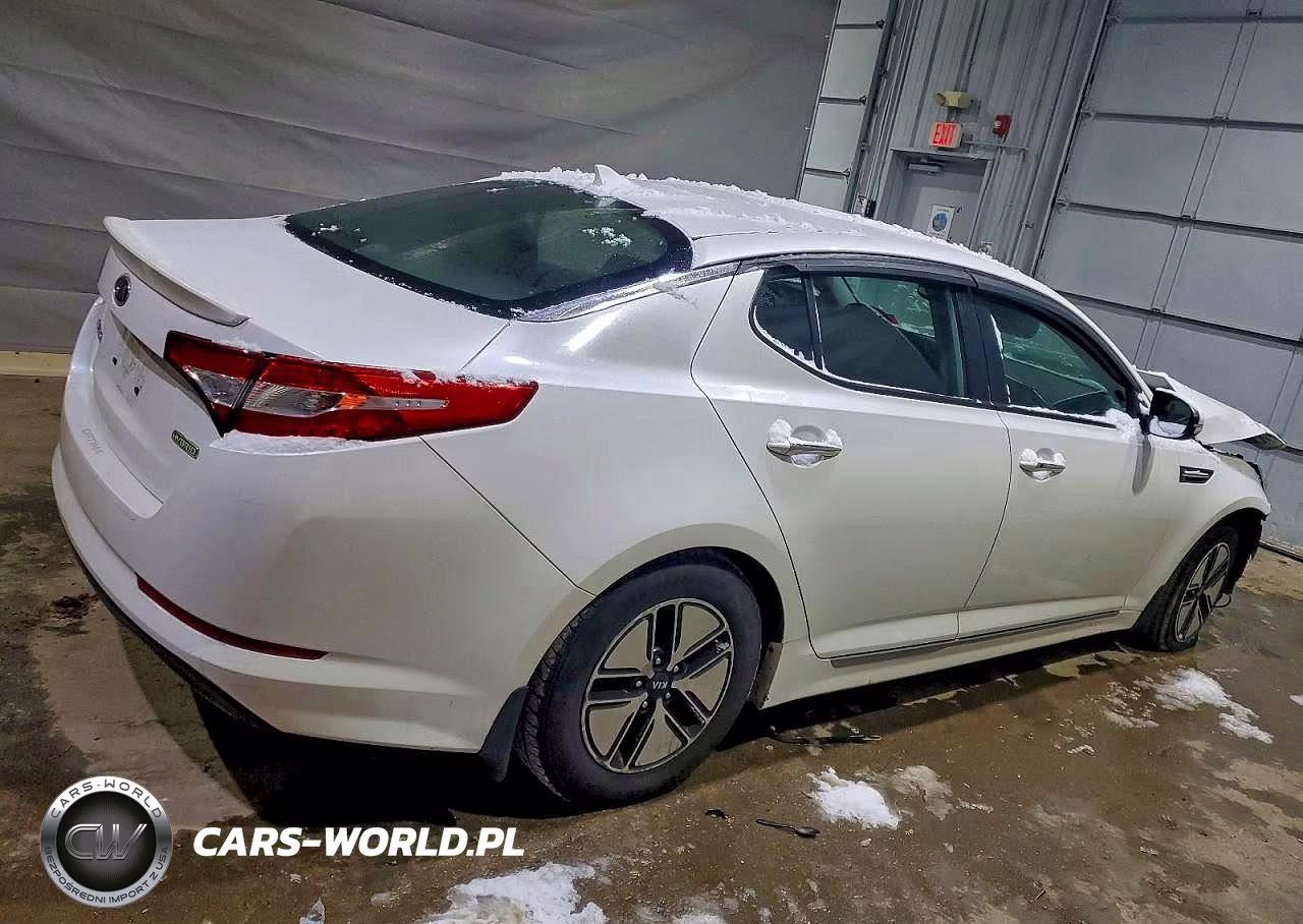 2012 Kia Optima Hybrid Lx VIN:KNAGM4AD7C5020195 - 3