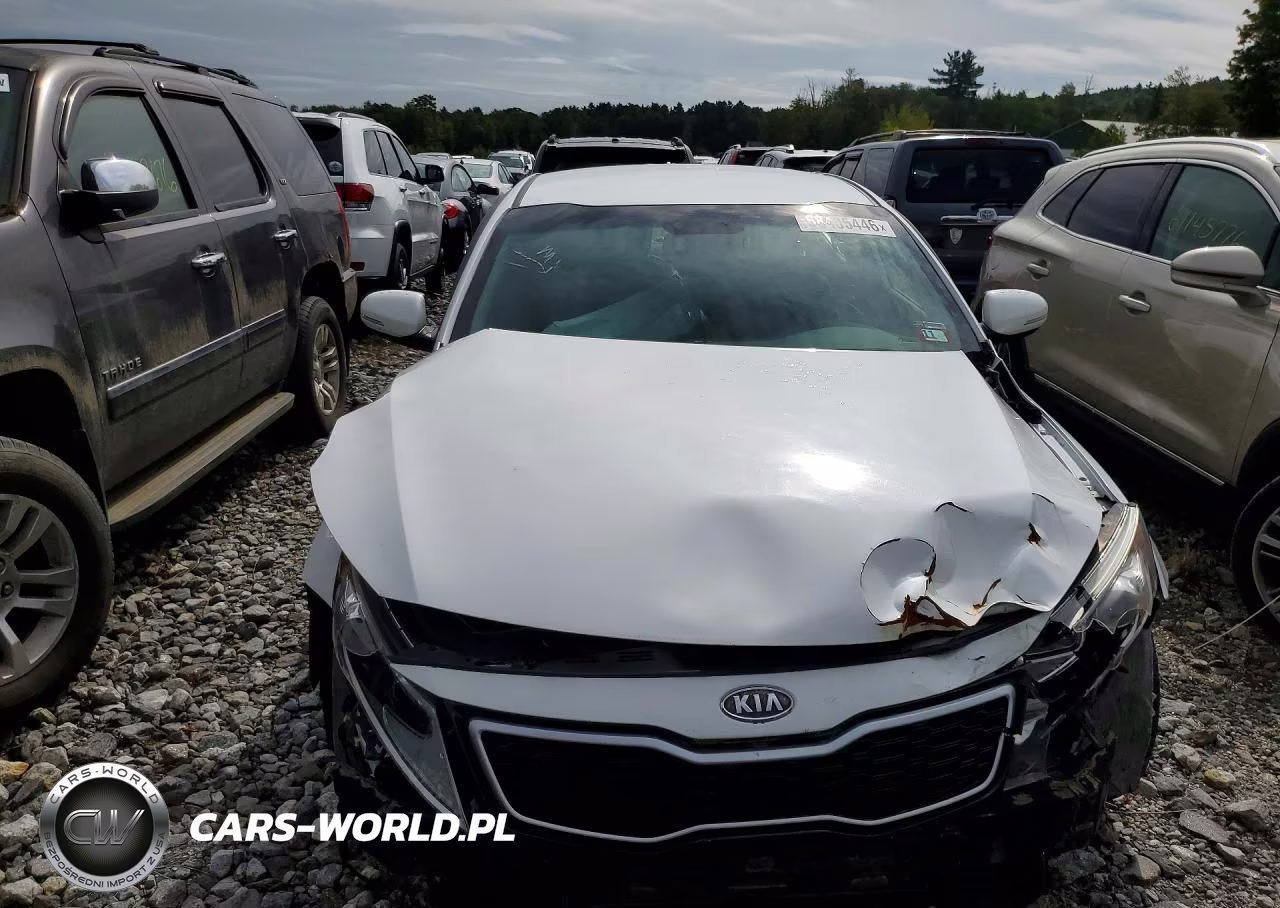2012 Kia Optima Hybrid Lx VIN:KNAGM4AD7C5020195 - 5