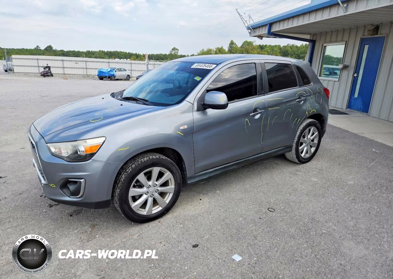 2014 Mitsubishi Outlander Sport Es VIN:4A4AR3AU3EE026706 - 1