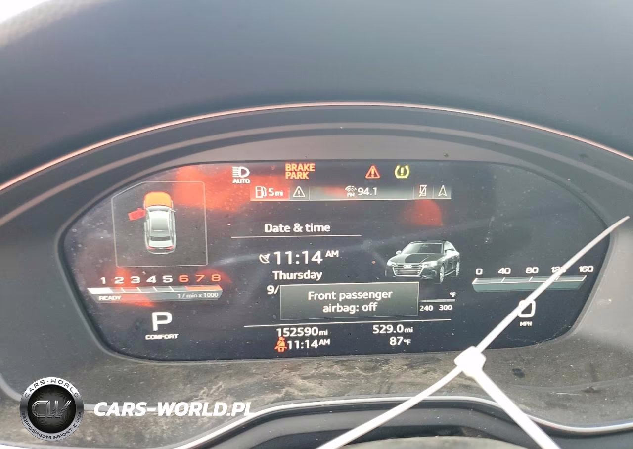 2022 Audi A4 Prestige 40 VIN:WAUCBAF44NN001215 - 9