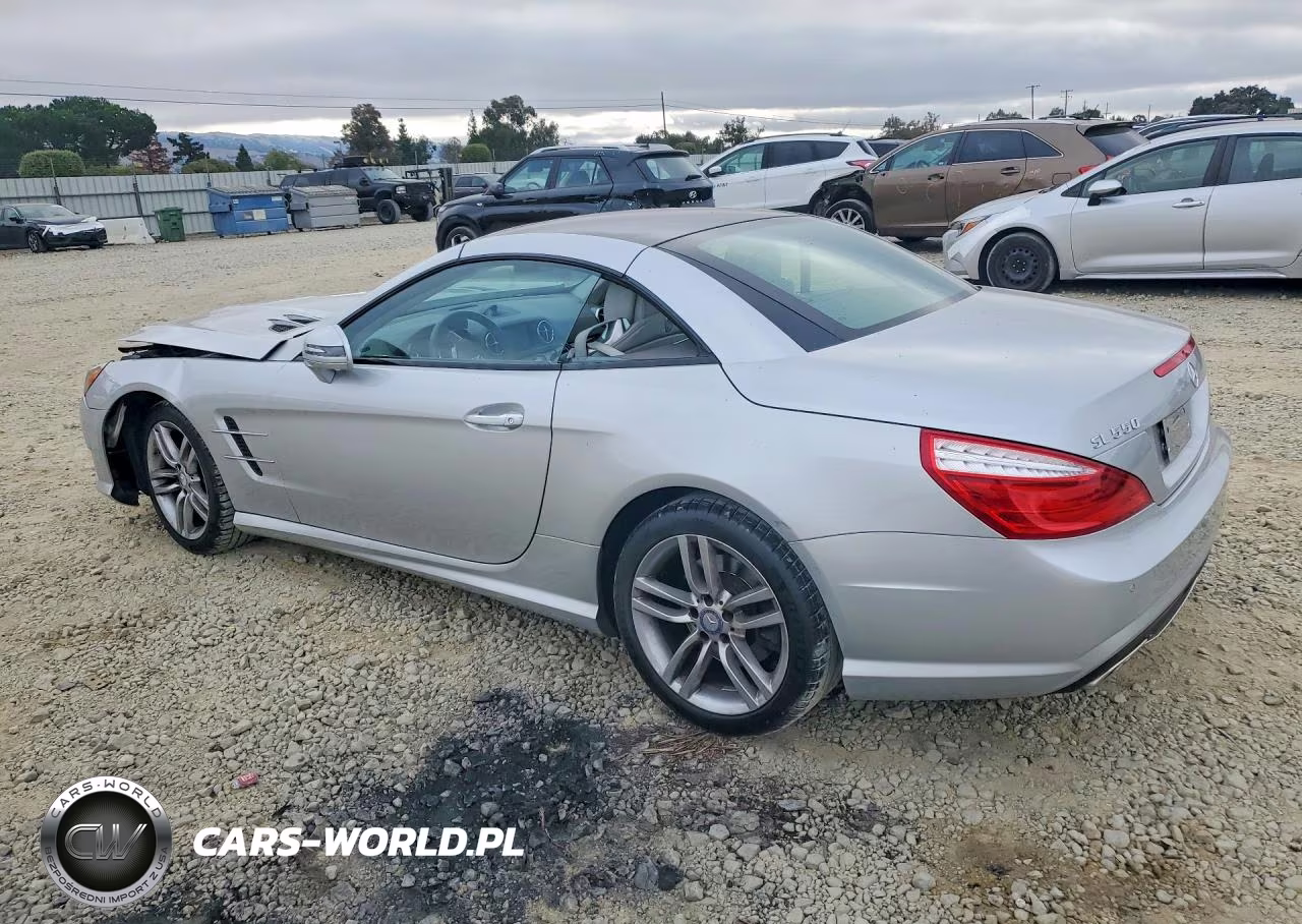 2014 Mercedes-Benz Sl 550 VIN:WDDJK7DA2EF020707 - 2