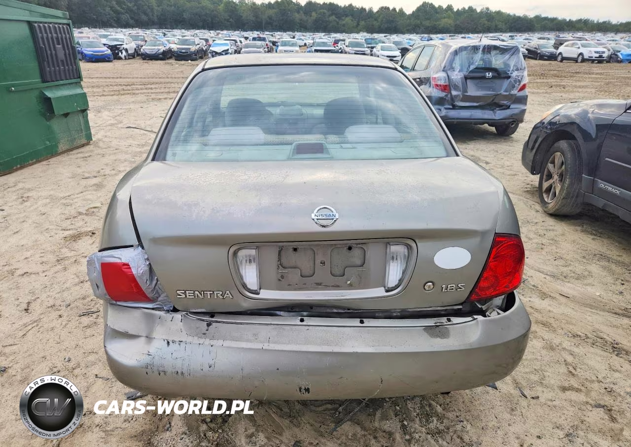 2004 Nissan Sentra 1.8 VIN:3N1CB51D44L867872 - 6