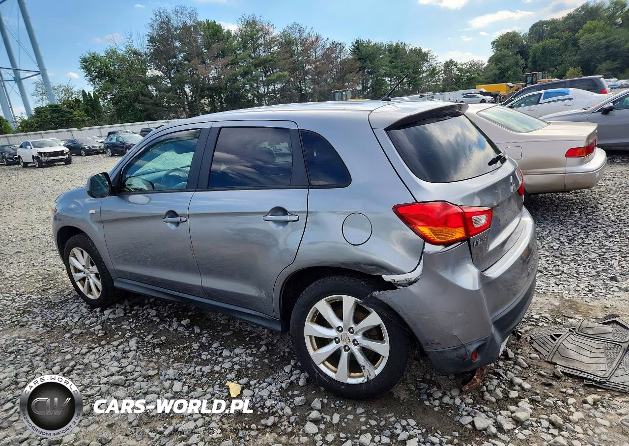 2015 Mitsubishi Outlander Sport Es VIN:4A4AR3AU3FE019627 - 2