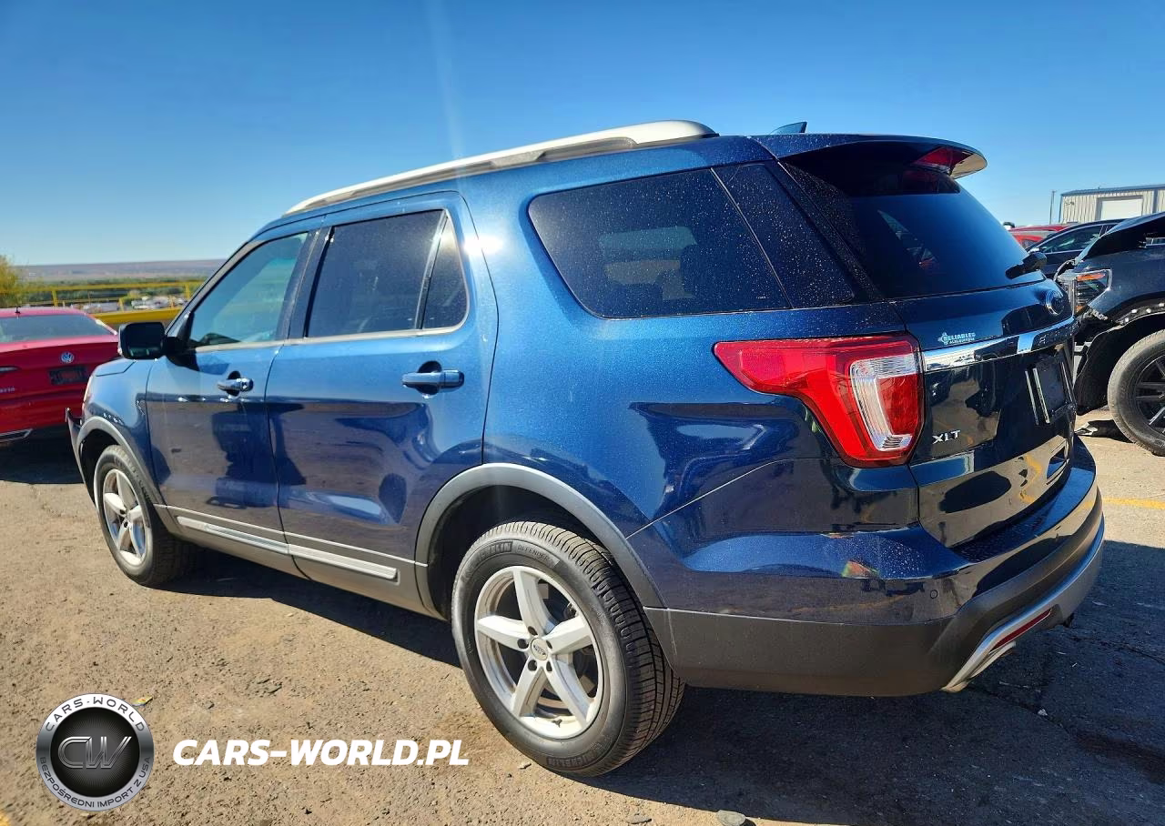 2017 Ford Explorer Xlt VIN:1FM5K8DH5HGE37781 - 2