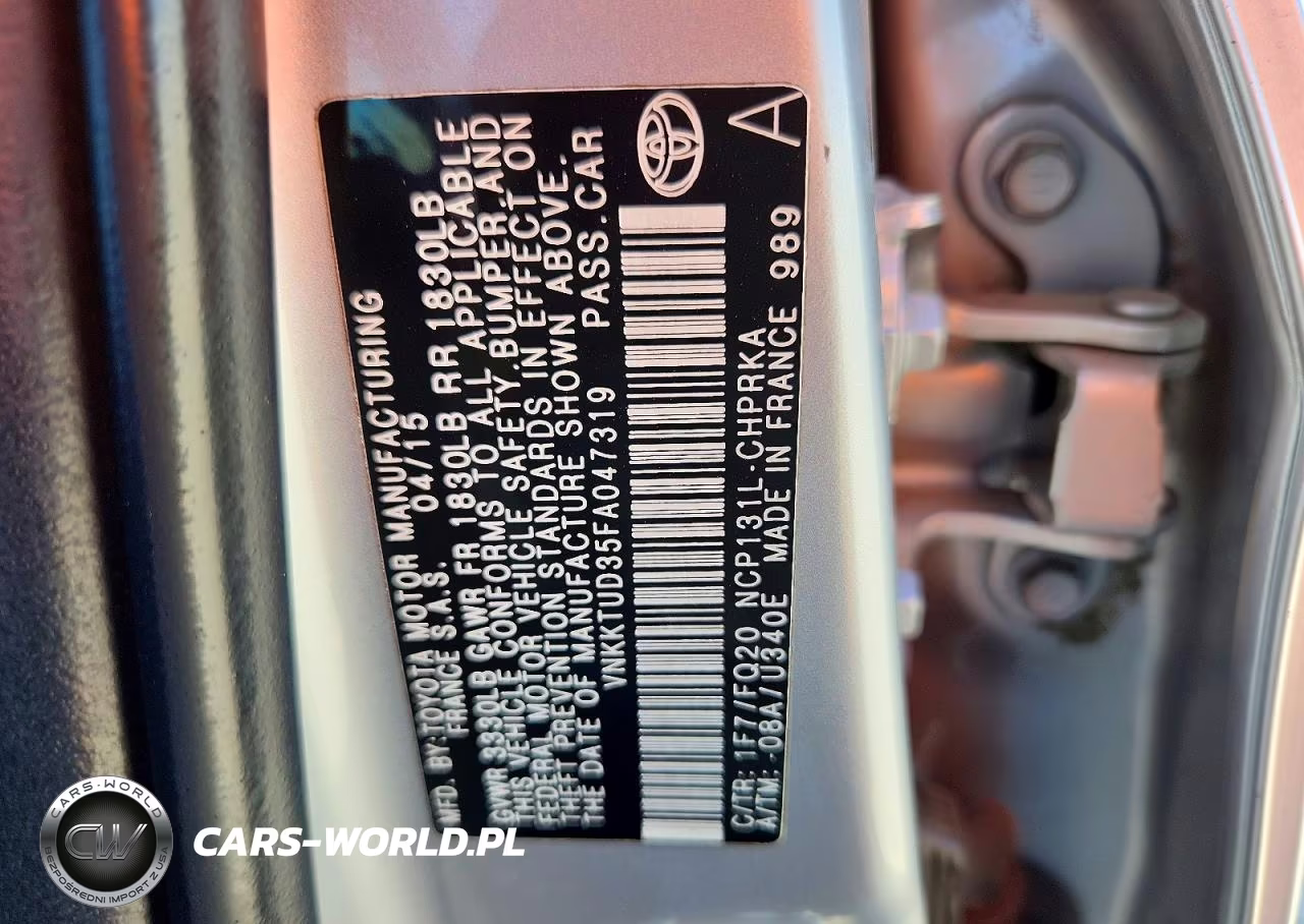 2015 Toyota Yaris 5-Door L VIN:VNKKTUD35FA047319 - 13