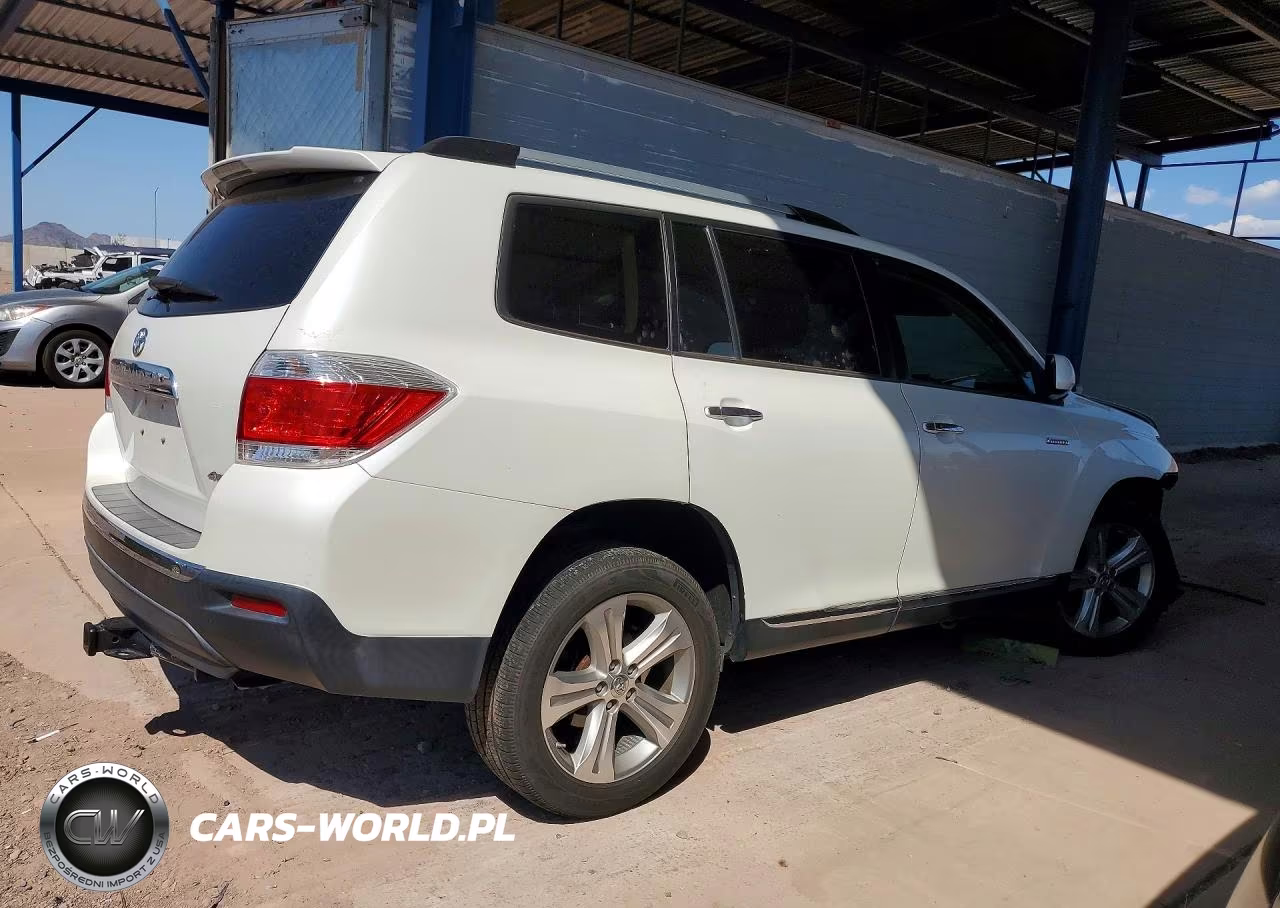 2013 Toyota Highlander Limited VIN:5TDDK3EH0DS230314 - 3