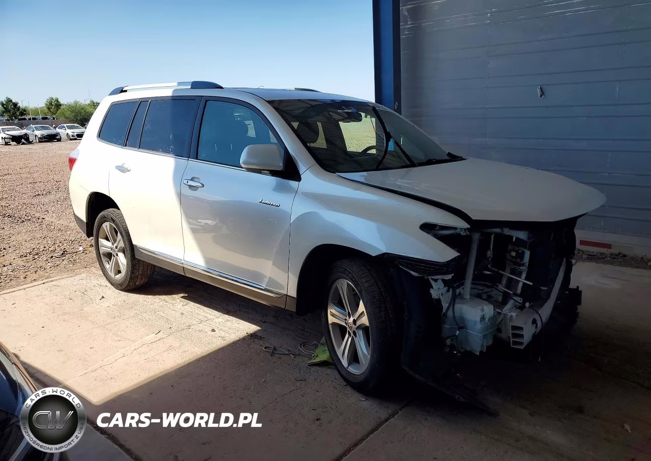 2013 Toyota Highlander Limited VIN:5TDDK3EH0DS230314 - 4