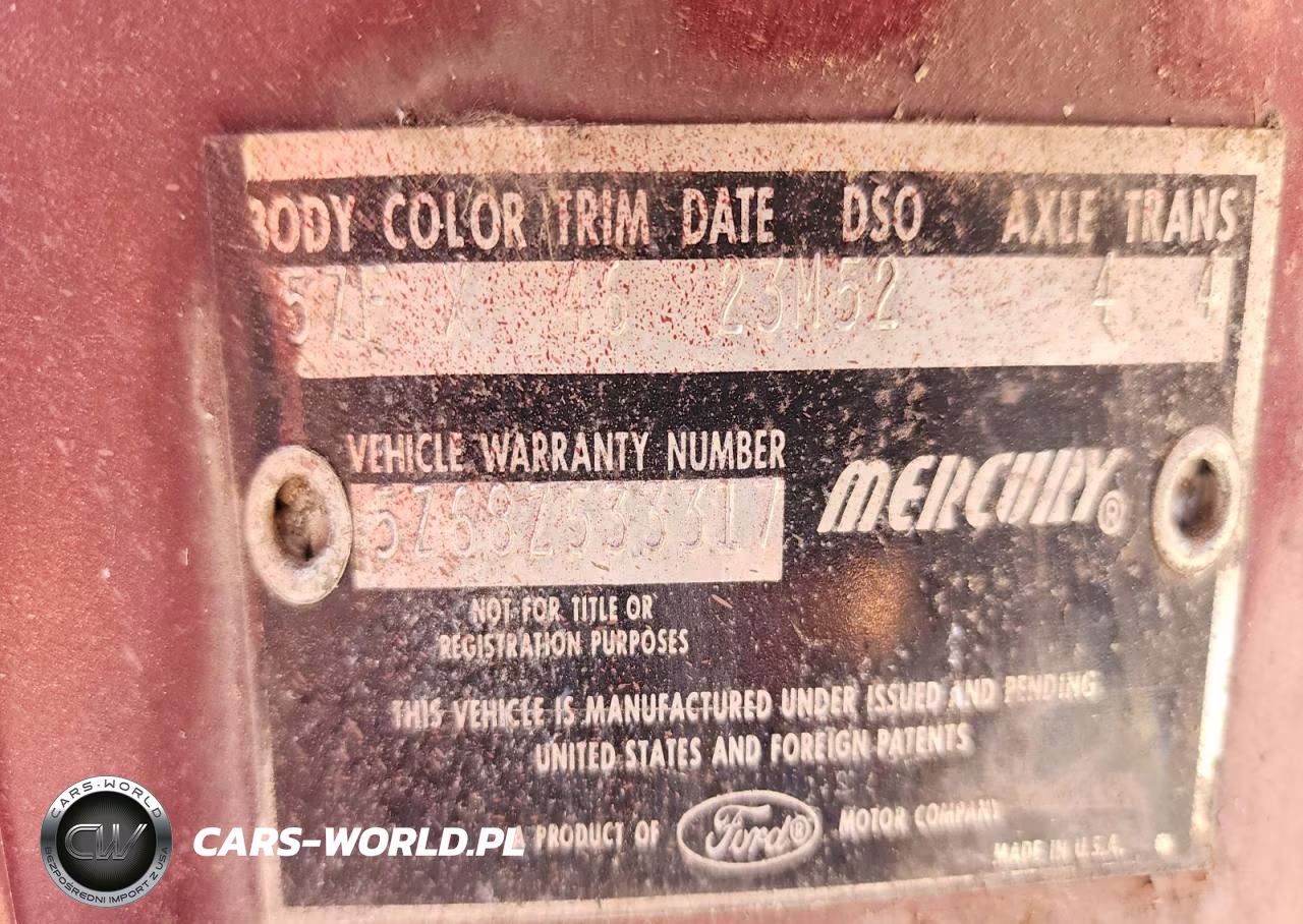 1965 Mercury Parklane VIN:5Z68Z533317 - 12