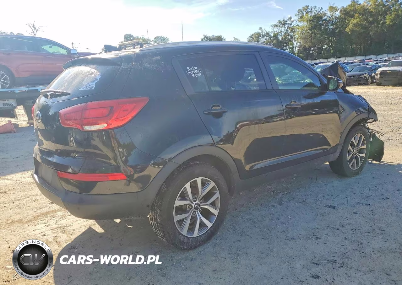 2014 Kia Sportage Lx VIN:KNDPB3AC8E7605627 - 3