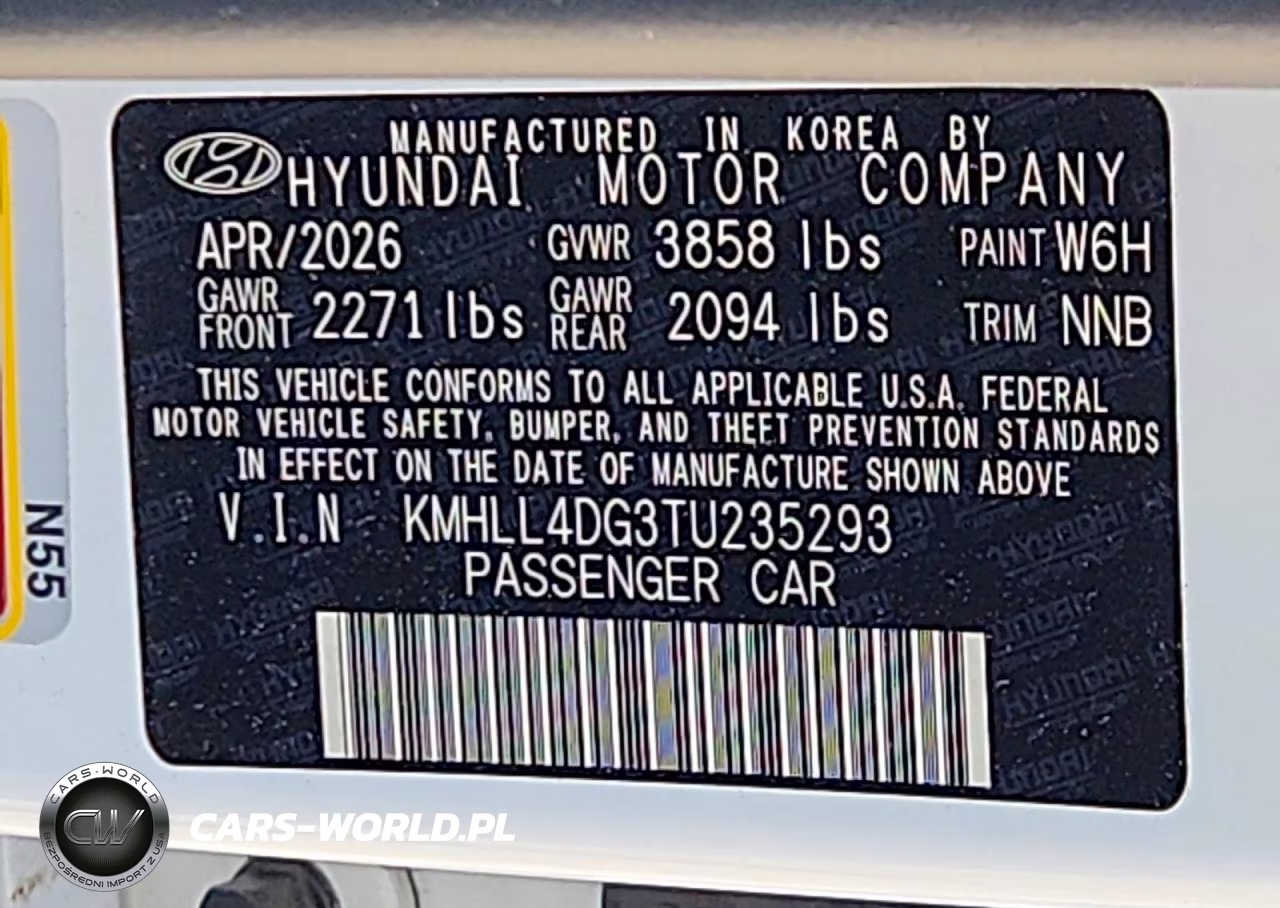 2026 Hyundai Elantra Se VIN:KMHLL4DG3TU235293 - 13