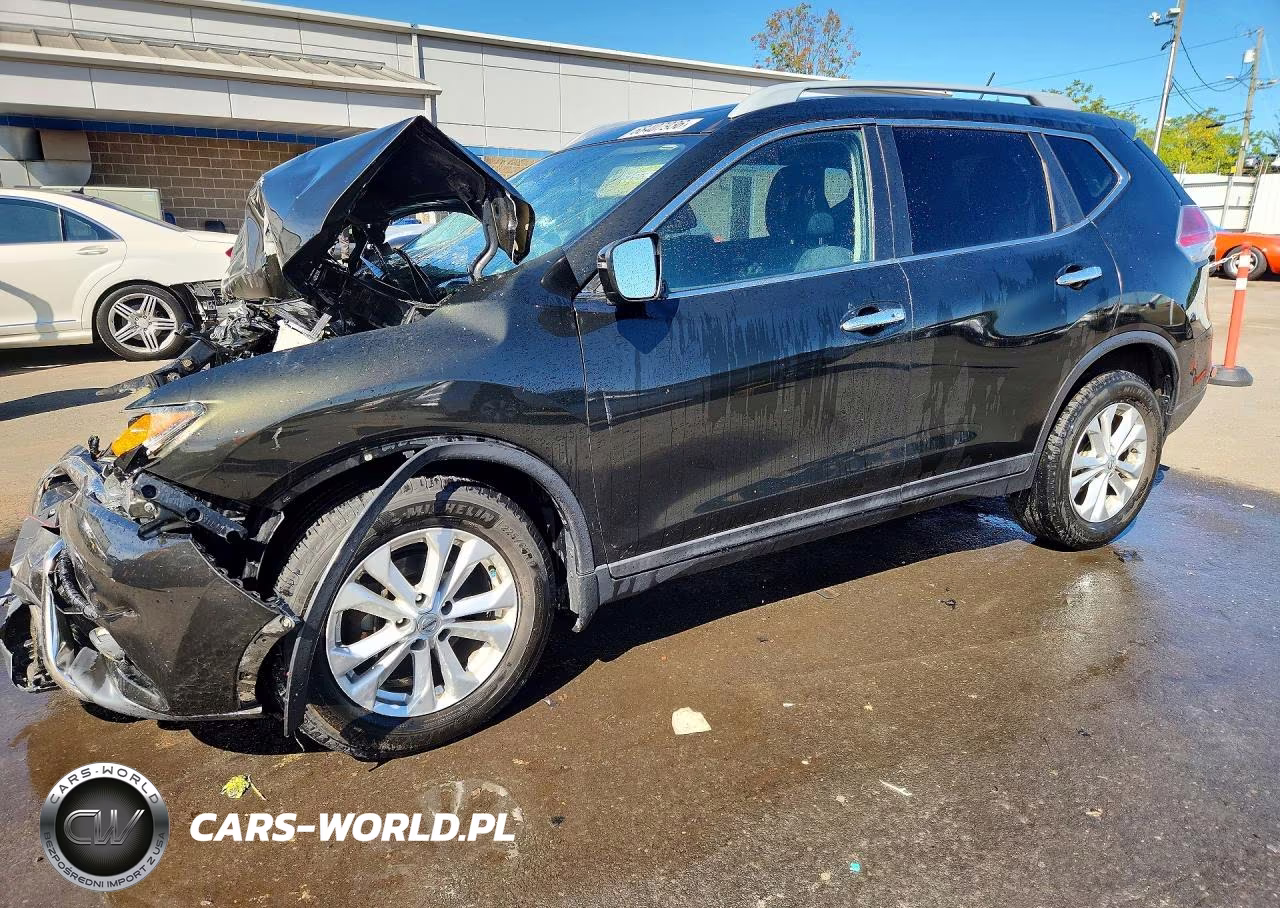 2016 Nissan Rogue Sv VIN:5N1AT2MV3GC892682 - 1