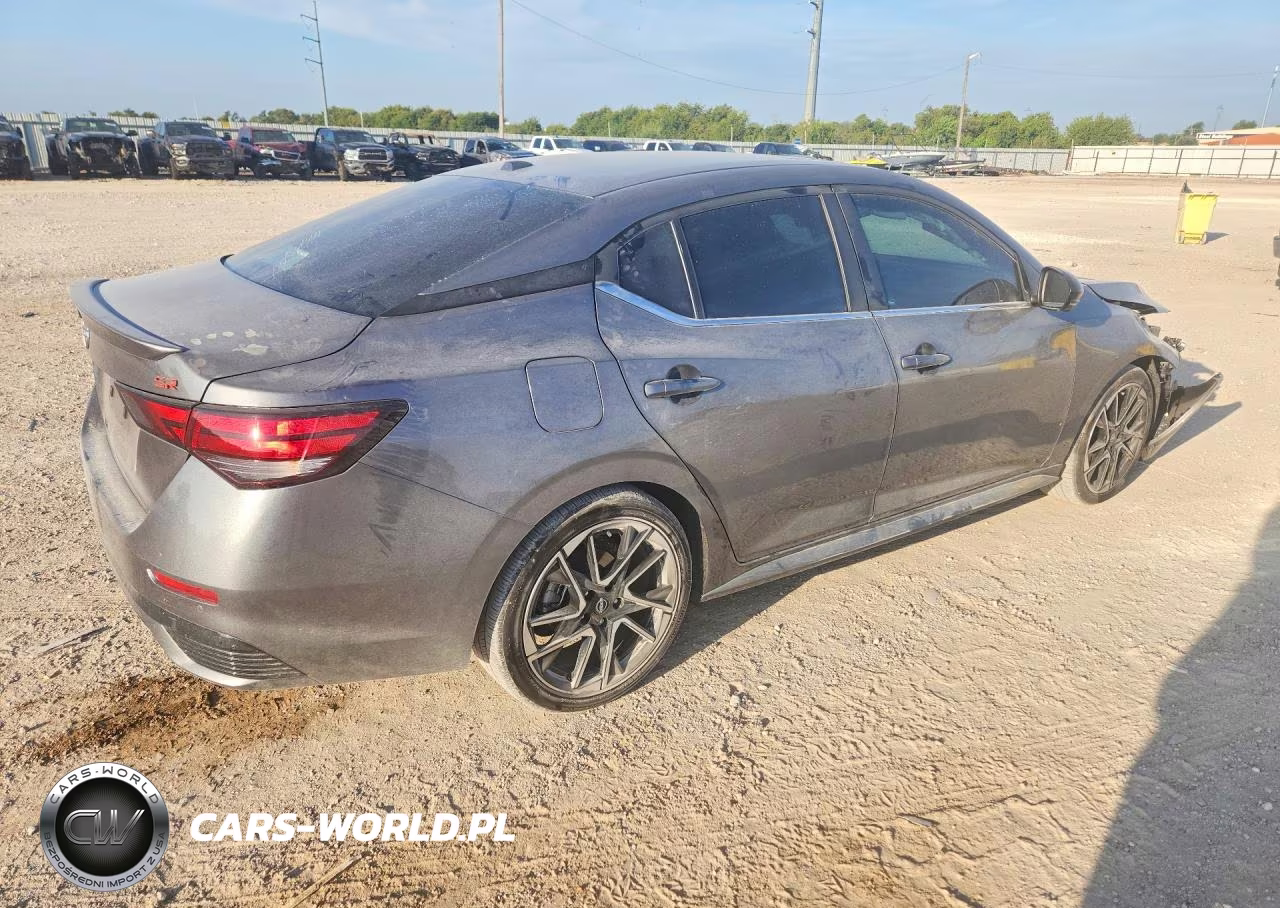 2025 Nissan Sentra Sr VIN:3N1AB8DV0SY411171 - 3