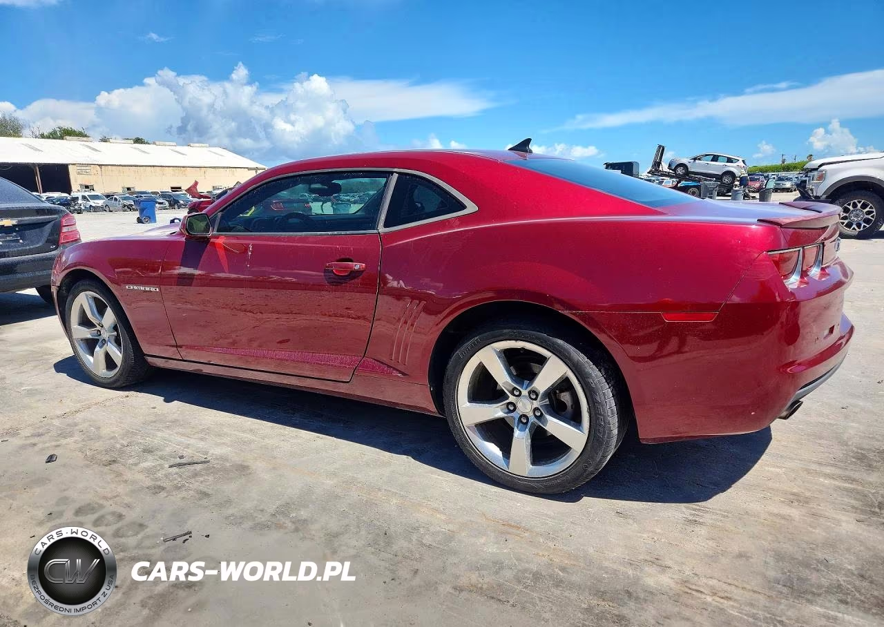 2011 Chevrolet Camaro Lt VIN:2G1FC1ED3B9108424 - 2