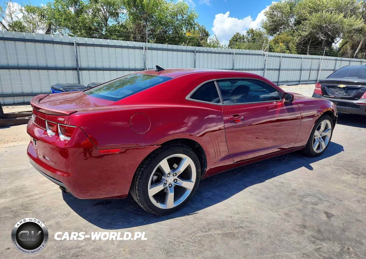 2011 Chevrolet Camaro Lt VIN:2G1FC1ED3B9108424 - 3