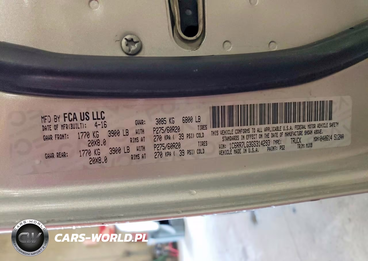 2016 Ram 1500 Slt VIN:1C6RR7LG3GS314293 - 13