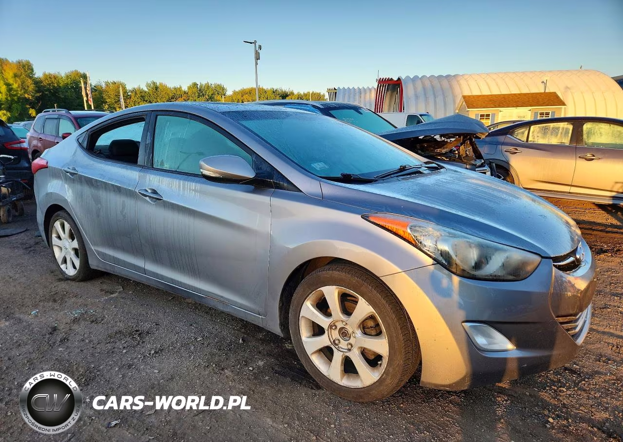 2013 Hyundai Elantra Limited VIN:KMHDH4AE0DU531060 - 4