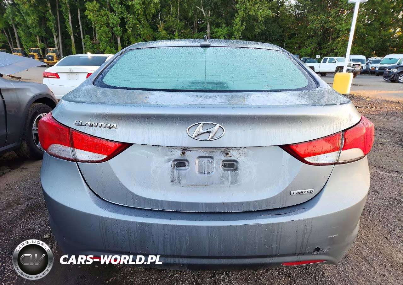 2013 Hyundai Elantra Limited VIN:KMHDH4AE0DU531060 - 6