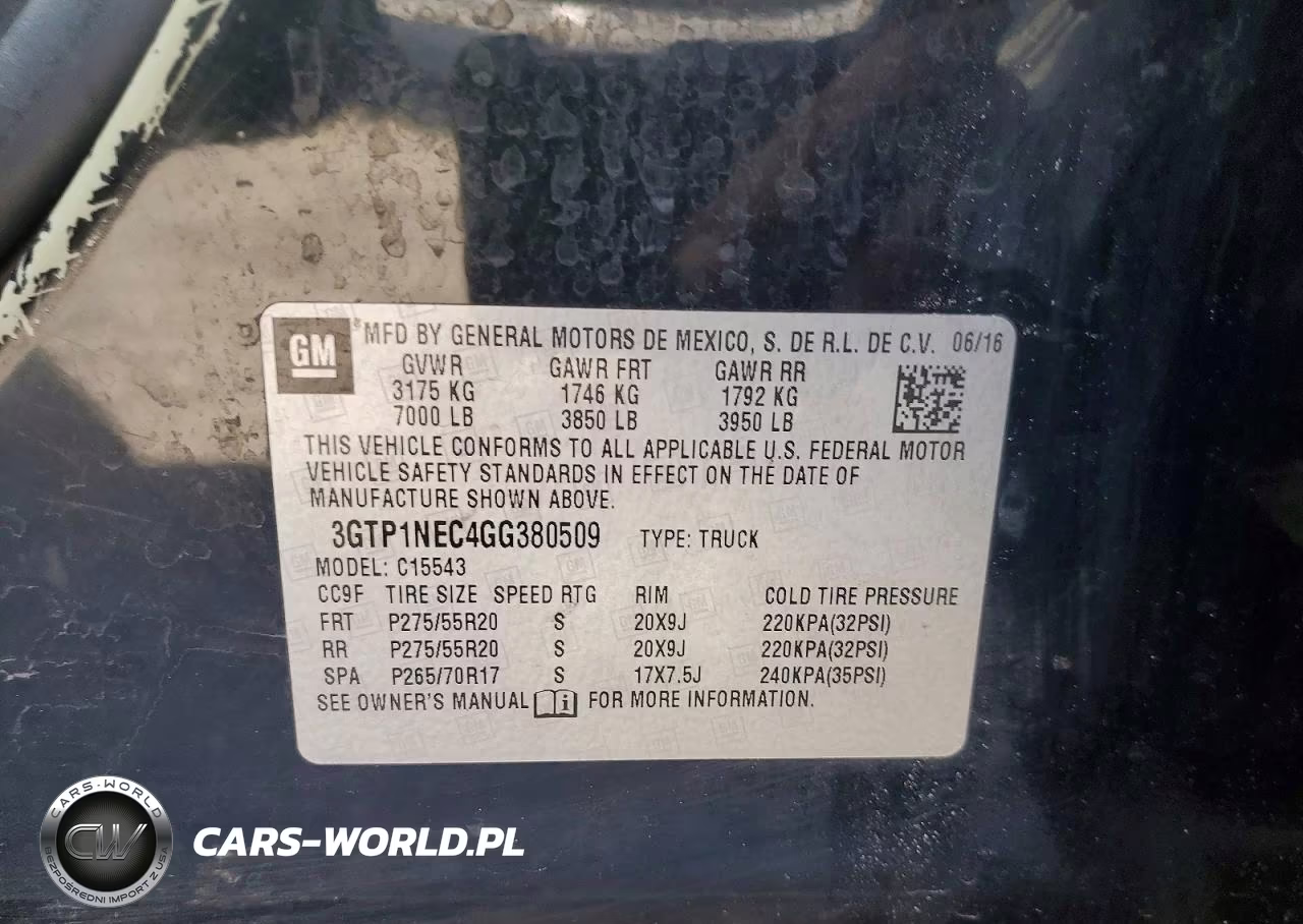 2016 GMC Sierra C1500 Slt VIN:3GTP1NEC4GG380509 - 12