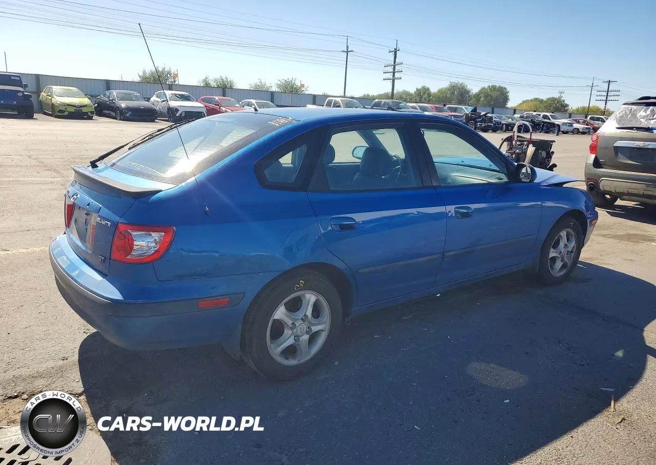 2005 Hyundai Elantra Gls VIN:KMHDN56D25U172360 - 3