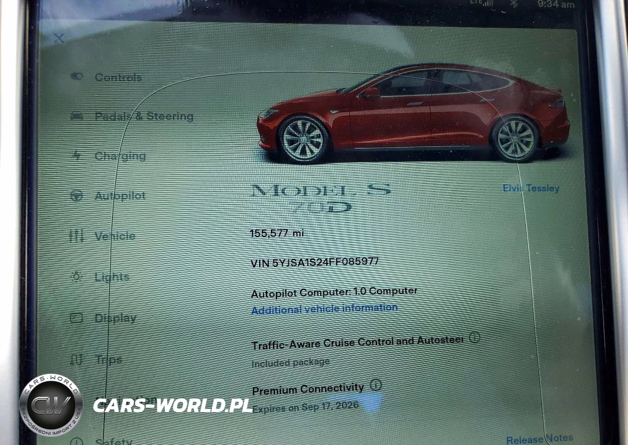 2015 Tesla Model S 70D VIN:5YJSA1S24FF085977 - 9