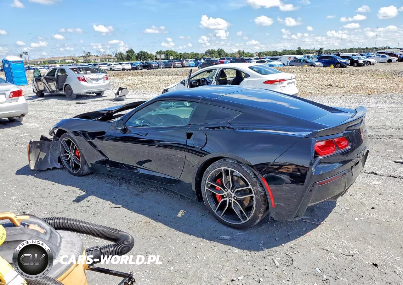 2019 Chevrolet Corvette Stingray 1Lt VIN:1G1YB2D72K5120820 - 2