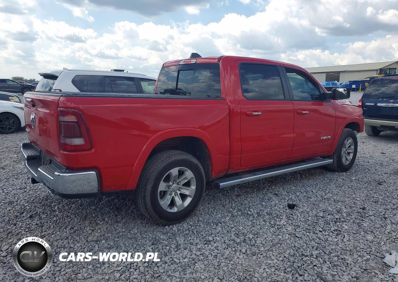 2022 Ram 1500 Laramie VIN:1C6RREJM4NN346789 - 3
