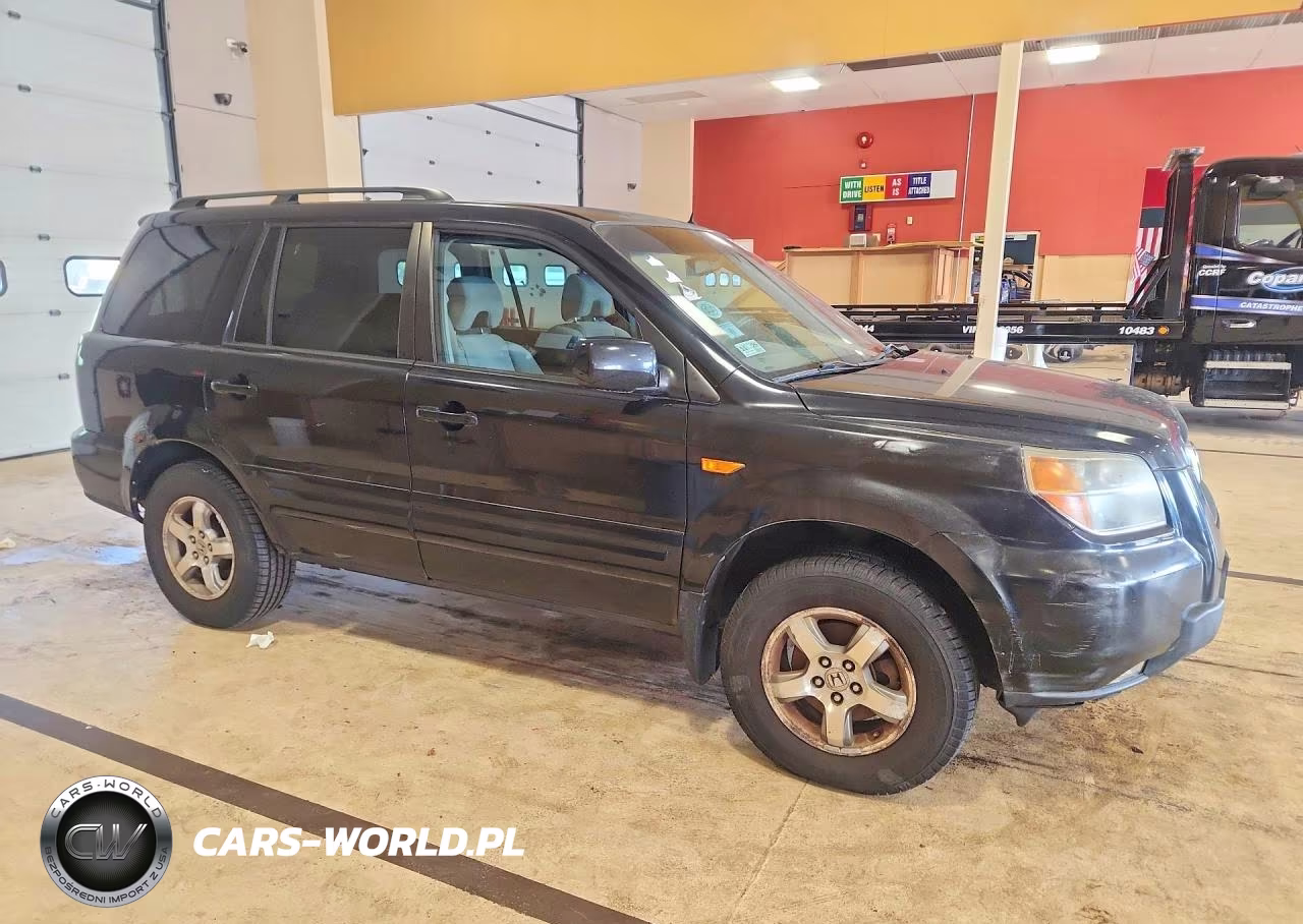 2007 Honda Pilot Ex VIN:2HKYF18427H523256 - 4