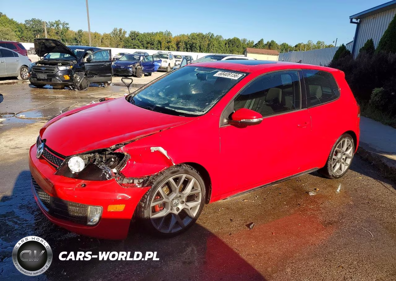 2013 Volkswagen Gti VIN:WVWED7AJ1DW021307 - 1