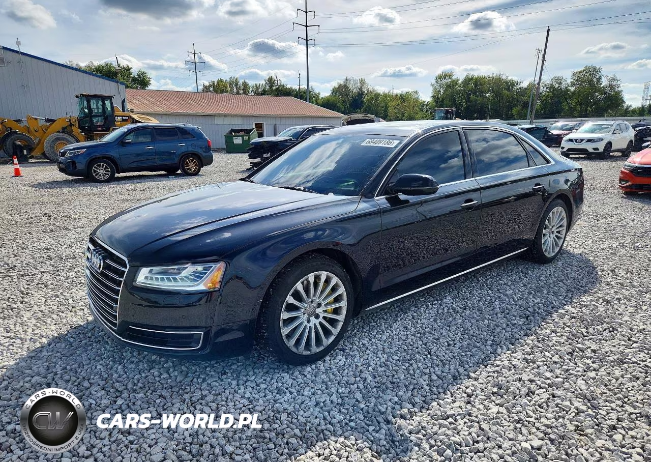 2015 Audi A8 L Quattro VIN:WAU3GAFD1FN013132 - 1