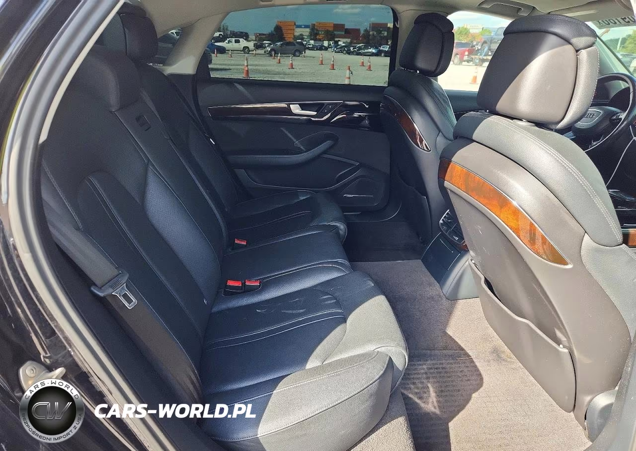 2015 Audi A8 L Quattro VIN:WAU3GAFD1FN013132 - 10