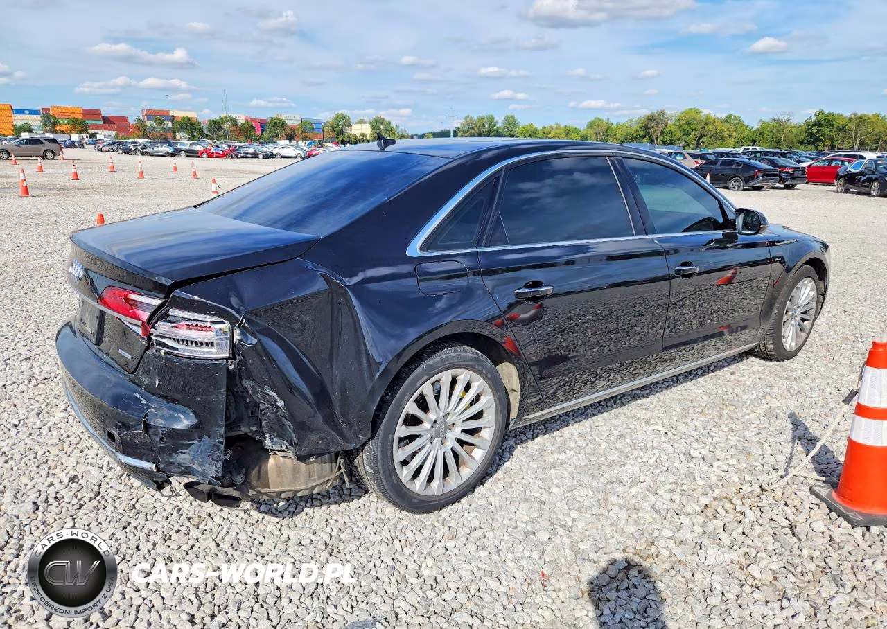 2015 Audi A8 L Quattro VIN:WAU3GAFD1FN013132 - 3