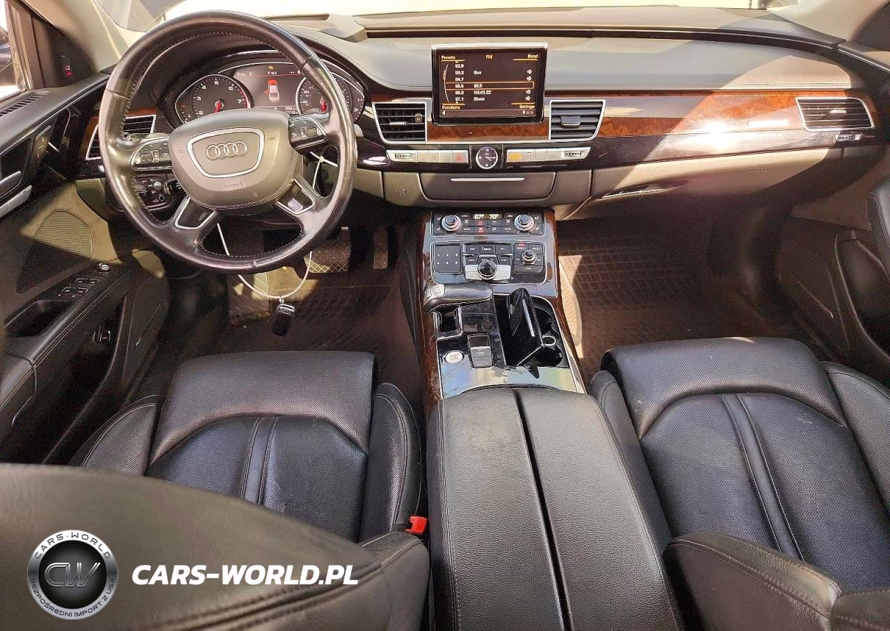 2015 Audi A8 L Quattro VIN:WAU3GAFD1FN013132 - 8