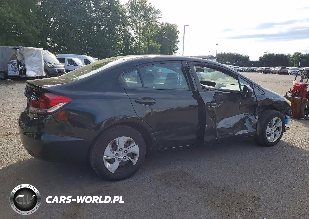 2015 Honda Civic Lx VIN:19XFB2F52FE229685 - 3