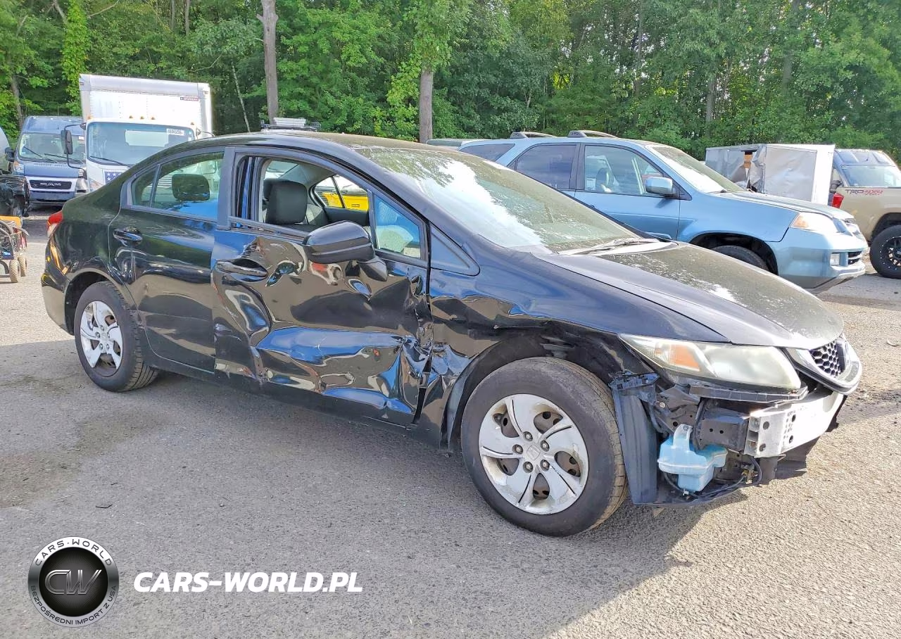 2015 Honda Civic Lx VIN:19XFB2F52FE229685 - 4